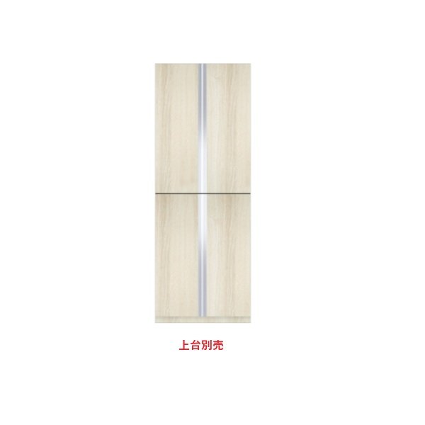 画像1: onedo/ワンド/旧マイセット SHO-80FT-RV 木目 SHO型 玄関収納 トールユニット 下台 間口80cm 奥行35.8cm ♪ (1)