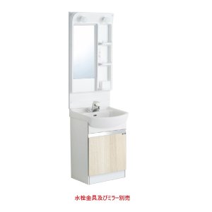 画像: onedo/ワンド/旧マイセット WSR-50TW-RV 木目 WSR型 洗面ユニット 陶器タイプ 間口50cm 奥行45cm ♪