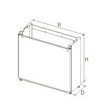 画像: パロマ SDFA-10 450L ガス給湯器部材 据置台