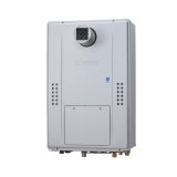 画像: ノーリツ 『GTH-CP2470AW3H-T BL プロパン』 高効率ガス温水暖房付ふろ給湯器 スタンダード 2温度 3P内蔵 エコジョーズ 24号 PS扉内設置形(超高層耐風仕様) リモコン別売 ♪