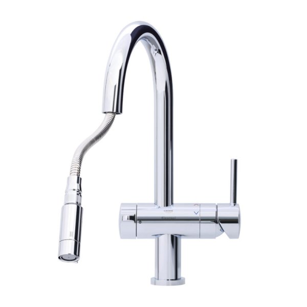 画像3: 『在庫あり』 三菱ケミカル・クリンスイ F915EHU アンダーシンク複合水栓 ビルトイン浄水器 一般地用 浄水カートリッジ付 (F914EHU の後継品) ☆2 (3)