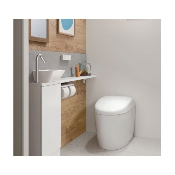 画像2: TOTO CES9510WR(TCF9510WR+CS921B) ネオレストRS RS1 ウォシュレット一体形便器 一般地 床 排水芯200mm リモコン付属 受注生産品§♪ (2)