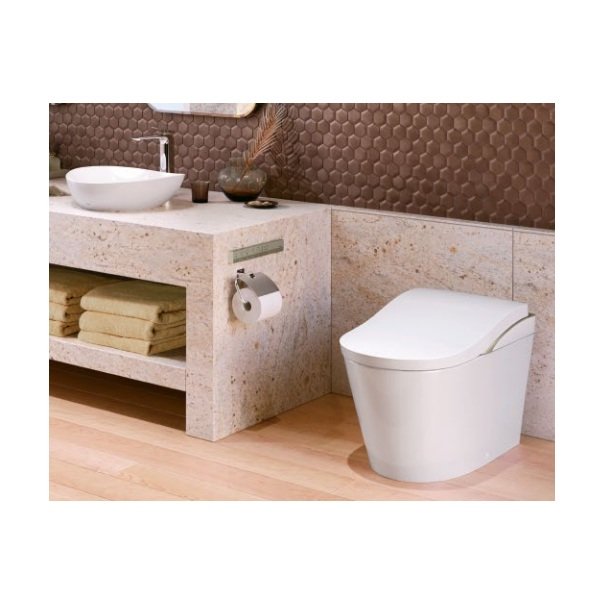 画像2: TOTO CES9970PW(TCF9970W+CS912BP) ネオレストLS-W ウォシュレット一体形便器 一般地 壁 排水芯120mm リモコン付属 受注生産品§♪ (2)