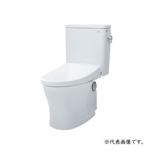 画像: TOTO 『CS597BPC+SH596BAYR』 CS597 パブリックコンパクト便器タンク式 一般地 壁 排水芯120mm 掃除口あり(右) 手洗いなし (便座別売) ♪