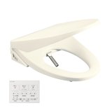 画像: SANEI/三栄水栓 EW9020 トイレ用品 便座 温水洗浄便座“シャワンザ” 脱臭機能付 パステルアイボリー