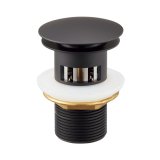 画像: SANEI/三栄水栓 H3310N-MDP-32 洗面用品 排水栓上部 ポップアップ横穴排水栓