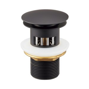 画像: SANEI/三栄水栓 H3310N-MDP-32 洗面用品 排水栓上部 ポップアップ横穴排水栓