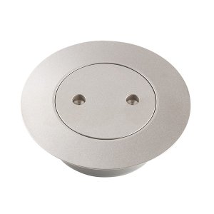 画像: SANEI/三栄水栓 H522-50 バス・空調用品 掃除口 フラット型ステンレスツバ広掃除口