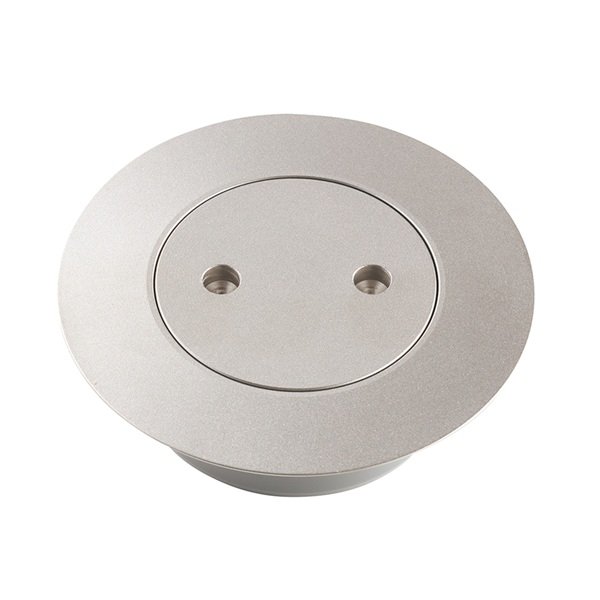 画像1: SANEI/三栄水栓 H522-50 バス・空調用品 掃除口 フラット型ステンレスツバ広掃除口 (1)