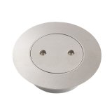 画像: SANEI/三栄水栓 H522-75 バス・空調用品 掃除口 フラット型ステンレスツバ広掃除口