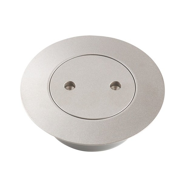 画像1: SANEI/三栄水栓 H522-75 バス・空調用品 掃除口 フラット型ステンレスツバ広掃除口 (1)