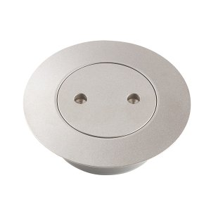 画像: SANEI/三栄水栓 H522-100 バス・空調用品 掃除口 フラット型ステンレスツバ広掃除口