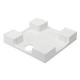 画像: SANEI/三栄水栓 H5412-W-700 洗濯機用品 洗濯機パン 洗濯機パン ホワイト