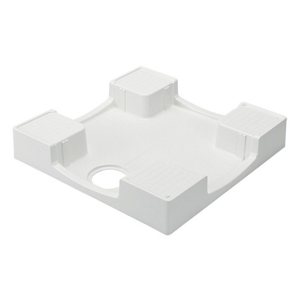 画像1: SANEI/三栄水栓 H5412-W-700 洗濯機用品 洗濯機パン 洗濯機パン ホワイト (1)