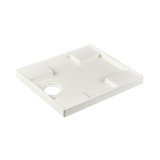 画像: SANEI/三栄水栓 H5414-W-740 洗濯機用品 洗濯機パン 洗濯機パン ホワイト