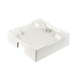 画像: SANEI/三栄水栓 H546-W-640 洗濯機用品 洗濯機パン 洗濯機パン(床上配管用) ホワイト