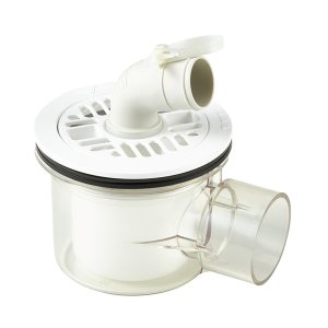 画像: SANEI/三栄水栓 H5551CW-50 洗濯機用品 洗濯機排水トラップ 洗濯機排水トラップ