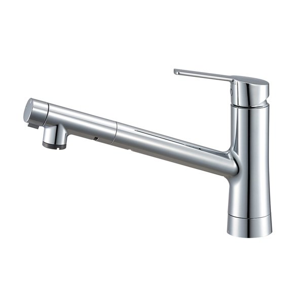 画像1: SANEI/三栄水栓 K87122EJV 混合栓 スプレー混合栓 シングルワンホールスプレー混合栓 (1)