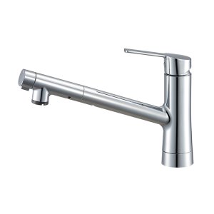 画像: SANEI/三栄水栓 K87122ETJK 混合栓 スプレー混合栓 シングルワンホールスプレー混合栓 寒冷地用