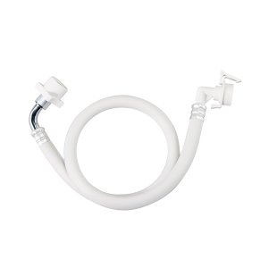 画像: SANEI/三栄水栓 PT1706-1-0.8 洗濯機用品 洗濯機給水ホース ＦＢ自動洗濯機給水ホースL型