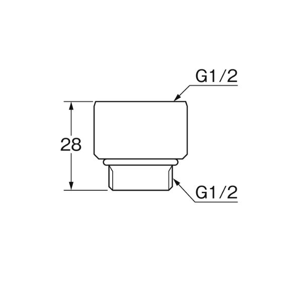 画像2: SANEI/三栄水栓 PT250-52 シャワー シャワーアダプター スムーズ回転シャワーアダプター (2)