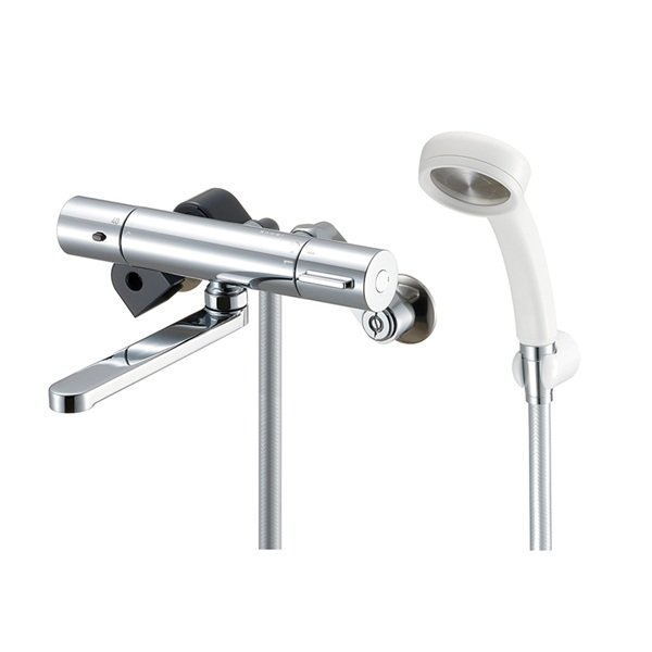 画像1: SANEI/三栄水栓 SK180C 混合栓 壁付シャワー混合栓 サーモシャワー混合栓 (1)