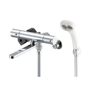 画像: SANEI/三栄水栓 SK180CT1K 混合栓 壁付シャワー混合栓 サーモシャワー混合栓 寒冷地用