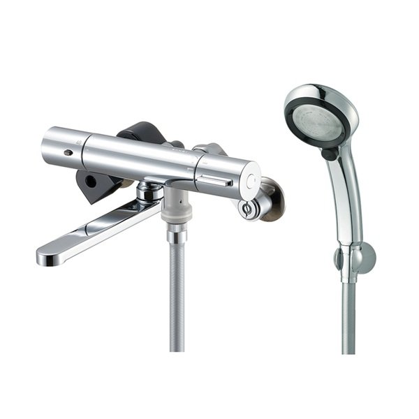 画像1: SANEI/三栄水栓 SK180CT1-CD 混合栓 壁付シャワー混合栓 サーモシャワー混合栓 (1)