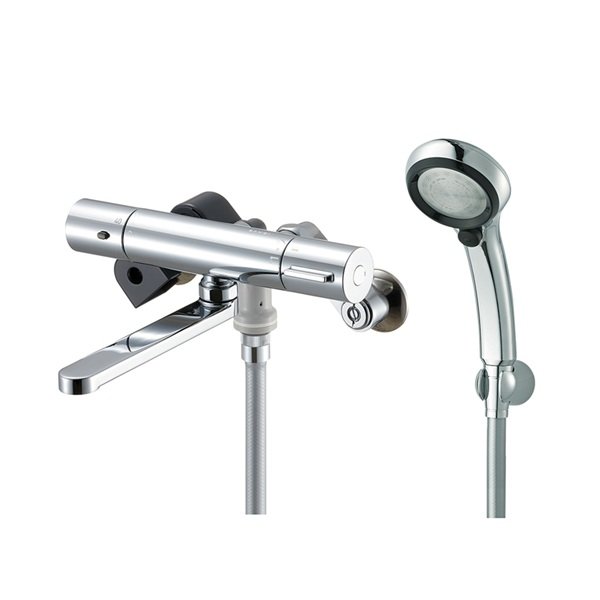 画像1: SANEI/三栄水栓 SK180CT1K-CD 混合栓 壁付シャワー混合栓 サーモシャワー混合栓 寒冷地用 (1)