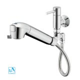 画像: タカギ JL346MN 単水栓 (引出型) メッキ 蛇口一体型浄水器 みず工房 クリーンシリーズ