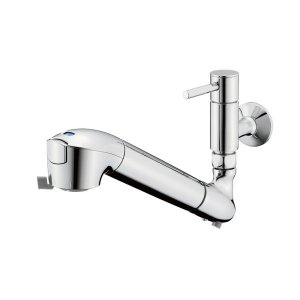 画像: タカギ JL346AK 単水栓 (固定型) メッキ 蛇口一体型浄水器 寒冷地併用 みず工房 クリーンシリーズ