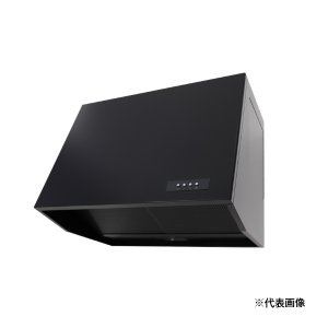 画像: 『本州のみ配送可』高須産業 WEP-603A(K) レンジフード 幅600mm プロペラファン 深型 25cm 電動式シャッター金属換気扇 φ150 前幕板別売 ブラック 受注品♪§