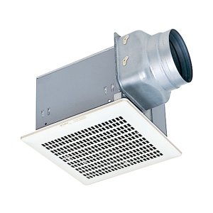 画像: 三菱 VD-18ZV7 換気扇 台所 ダクト用換気扇 天井埋込形 局所換気・24時間換気 兼用 DCブラシレスモーター 定風量タイプ (VD-18ZV6 後継品)
