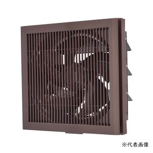 画像: 三菱 EX-20EK10-M 換気扇 標準換気扇 クリーンコンパック エクストラグレード 格子タイプ 電気式シャッター 引きひもなし ブラウン (EX-20EK9-M 後継品)
