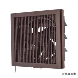 画像: 三菱 EX-25LK10-M 換気扇 標準換気扇 クリーンコンパック エクストラグレード 格子タイプ 連動式シャッター 引きひも付 ブラウン (EX-25LK9-M 後継品)