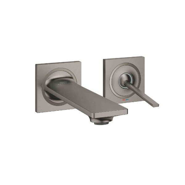 画像1: グローエ 19309AL2J 洗面用水栓 アリュール・シングルレバー壁出洗面混合栓 Sサイズ ブラッシュドハードグラファイト (1)