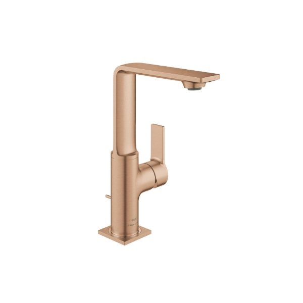 画像1: グローエ 32146DL1J 洗面用水栓 アリュール・シングルレバー 洗面混合栓 Lサイズ（引棒付） ブラッシュドウォームサンセット ※受注生産品 § (1)