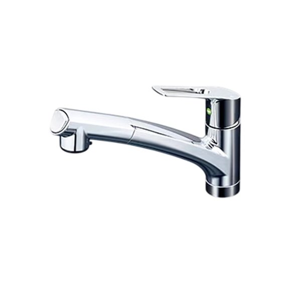 画像1: KVK KM5021ZTBECHS シングルシャワー付混合栓 (eレバー)ウルトラファイインバブル発生器付 撥水 寒冷地用 (1)