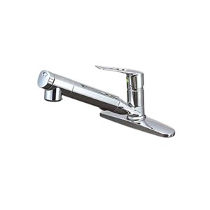 画像: KVK KM5091ZTECJS 浄水器内蔵用シングルシャワー付混合栓 (eレバー) 寒冷地用