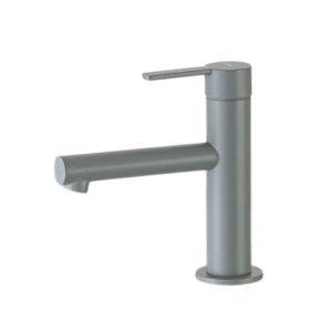 画像: KVK MSL190DEM6 シングル混合栓 マットグレー
