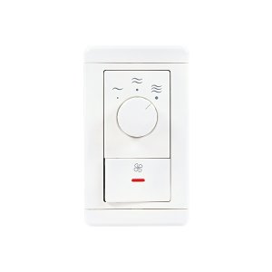 画像: 三菱 PS-05SWL 換気扇 ストレートシロッコファン システム部材 コントロールスイッチ(3 速切替用) 運転表示ランプ付 3速切替機能付