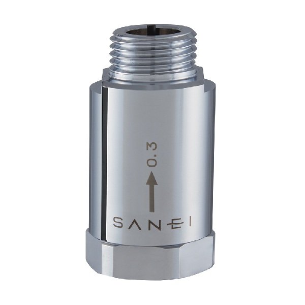 画像1: SANEI/三栄水栓 V711 配管 水撃低減器 一軸減圧弁 (1)