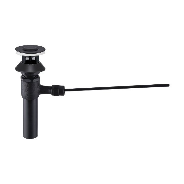 画像1: SANEI/三栄水栓 H7040-X300-MDP-32 洗面用品 排水栓上部 ポップアップ排水栓上部 マットブラック (1)