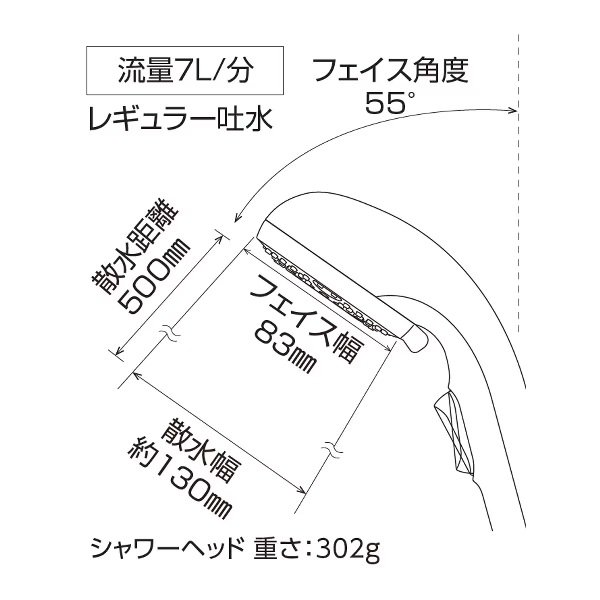 画像2: KVK PZS370MBPF ワンストップ付ウルトラファインバブルシャワーヘッド マットブラック (2)