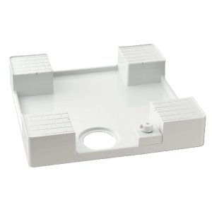 画像: KVK SP1391NJ 洗濯機用 水栓コンセント内蔵型防水パン 樹脂管用ワンタッチ継手付