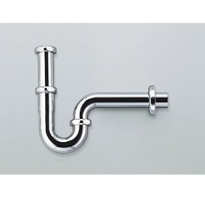 画像: セラトレーディング CET038PR シンク用Pトラップ 38mm クロム ♪