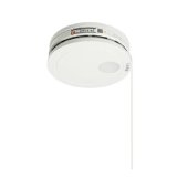 画像: パナソニック SHK484531BL 住宅用火災警報器 けむり当番 薄型 2種 電池式 移報接点付 電池式単独型 煙式 光電式2種 ホワイト 白 BL品 引きひも付 受注生産 §