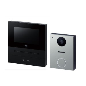 画像: Nasta KS-ND02A-BKSV インターホン2 親機ブラック×子機シルバー Interphon2 玄関子機＋室内親機セット 24時間防犯カメラ機能 自動応答機能 スマホ対応