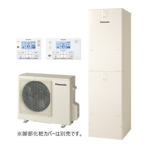 画像: パナソニック 『HE-N46NQS+コミュニケーションリモコン』 エコキュート Nシリーズ 高圧 フルオート 屋外設置用 460L (HE-N46LQSの後継品) ♪