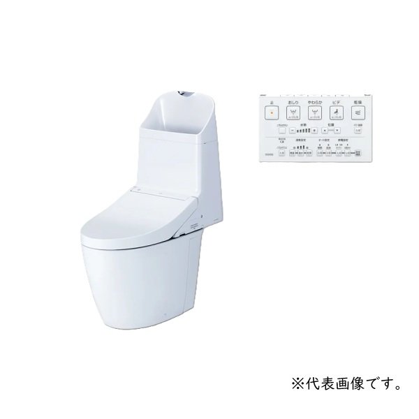 画像1: TOTO CES9316P(CS891BP+TCF9316) GG-800 GG1-800 ウォシュレット一体形便器 一般地 壁排水 排水心120mm 手洗あり リモコン付属 ♪ (1)